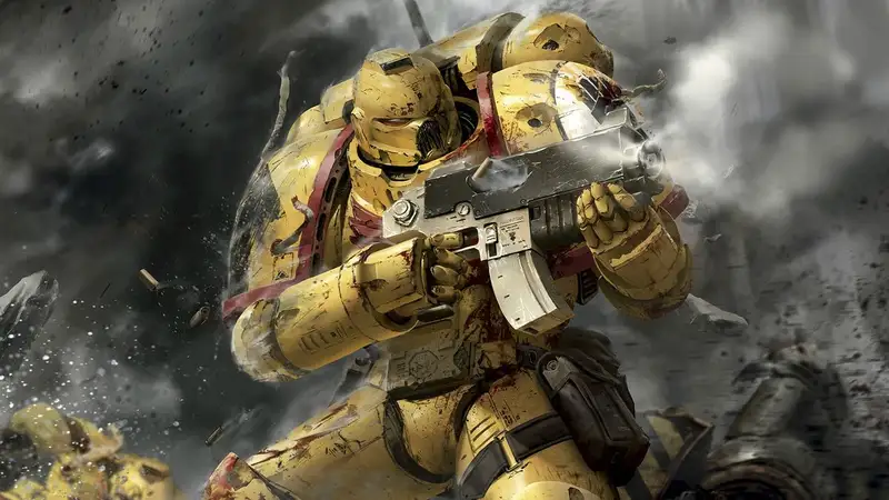 Heroes fighting off waves of Tyranids in The Last Stand