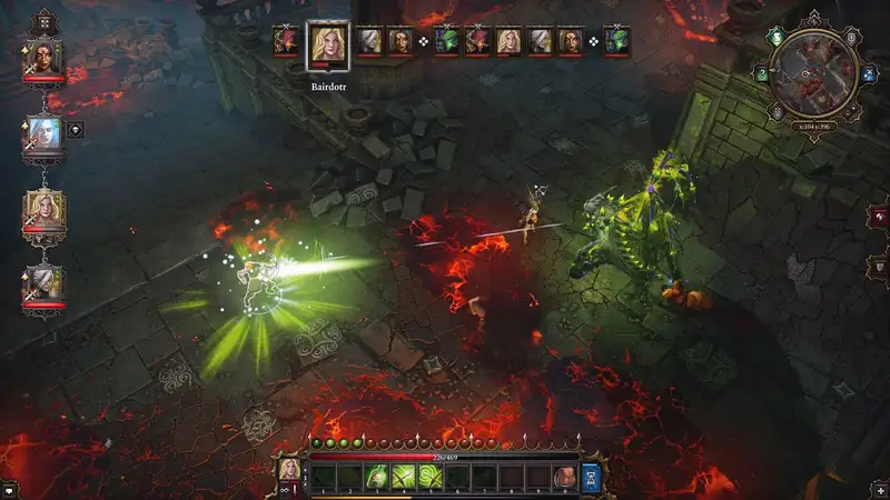 Pathfinder Wrath of the Righteous Gameplay