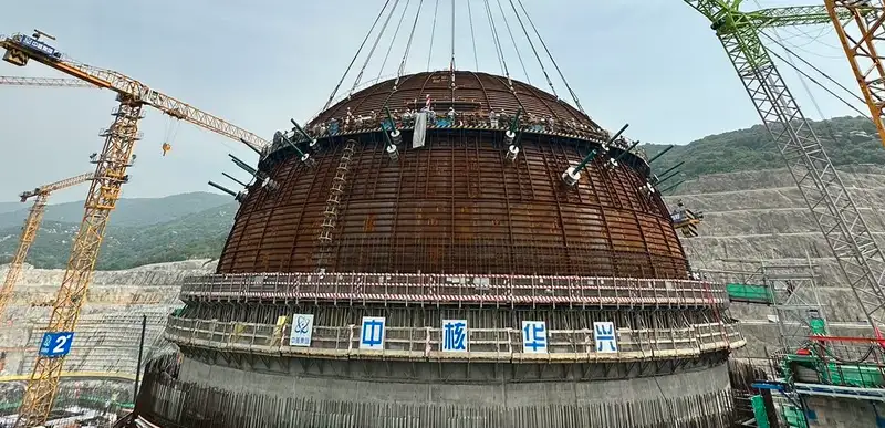 Tianwan Nuclear Power Plant Construction Site