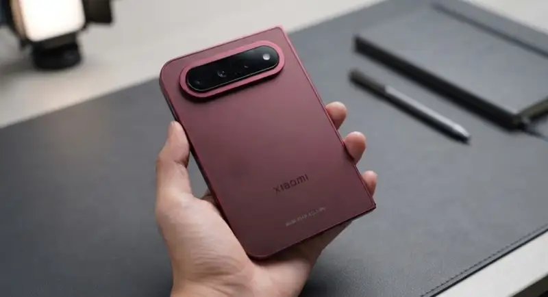 Xiaomi 18 Fold close up