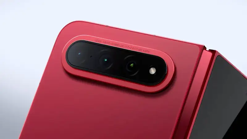 Xiaomi 18 Fold rear view