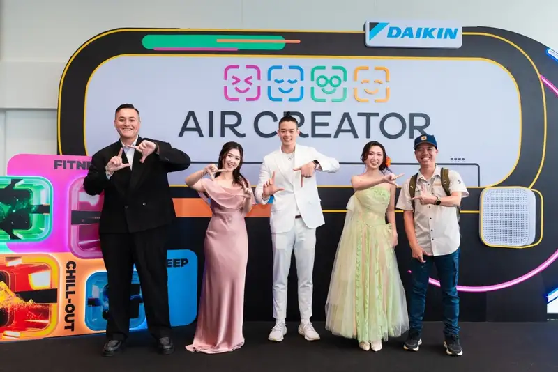 Daikin Air Unlocked launch event ecosystem