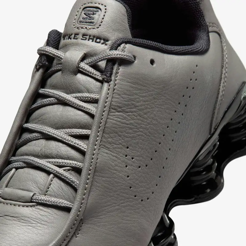 Nike Shox TL Flat Pewter Leather Sneaker
