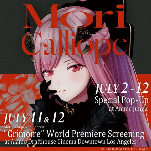 Mori Calliope Expands Los Angeles Footprint with Pop-Up & Exclusive Concert Screening