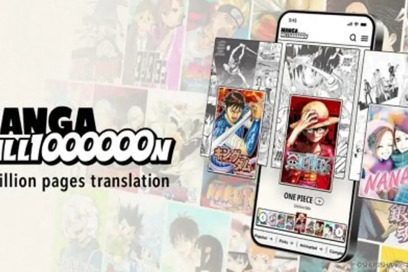 Shueisha Launches MANGA MILLION: 1 Million Pages, 100 Languages, Global Access