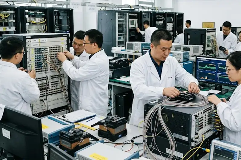 China Unveils 'Three-Lane' Fiber Optic Network, Boosting Data for AI Fivefold