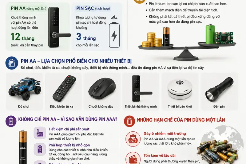 Why AA Batteries Endure in Modern Tech Despite Rechargeable Advances