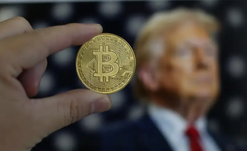Bitcoin coin represents the digital asset market on July 4, 2026