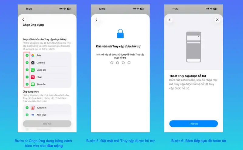 Setting up Assistive Access on an iPhone