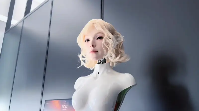 Origin F1 bionic robot head developed by Shouxing Technology