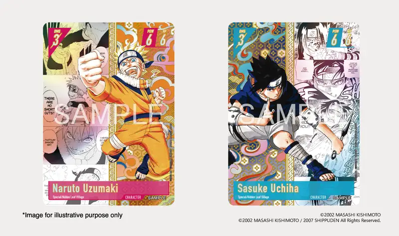Naruto Card Game Visual Showcase