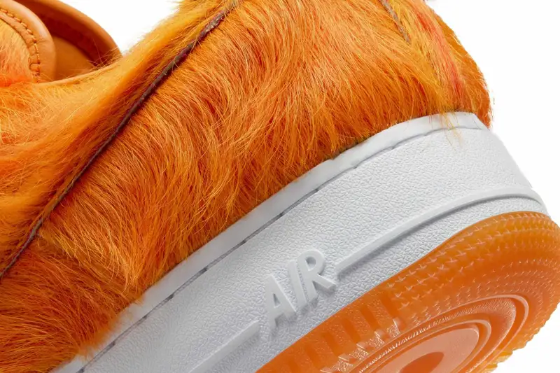 Nike Unleashes 'Horse of a Different Color' Air Force 1 with Bold Tangerine Fleece