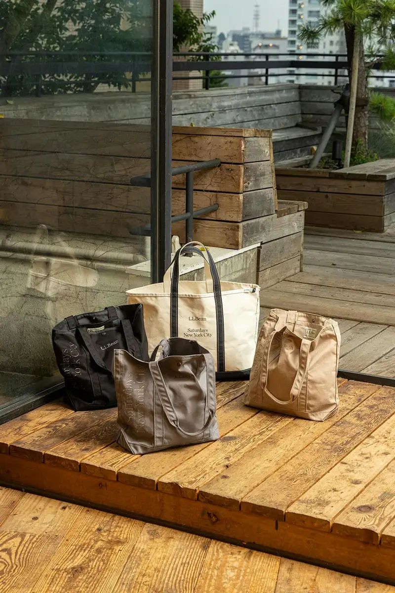 Saturdays NYC x L.L. Bean Tote Bag Collaboration